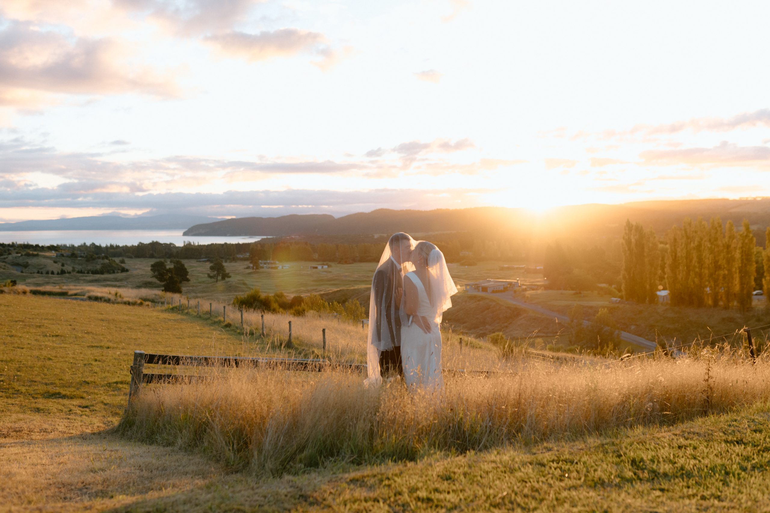 Couple at sunset